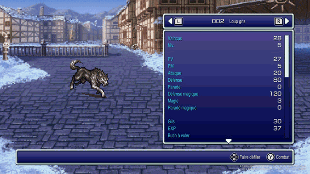 FF6 PR - Bestiaire
