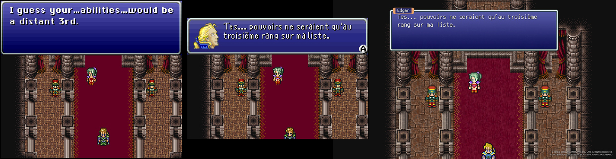 FF6 PR - personnage hors écran