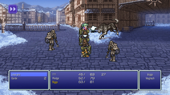 FF6 PR - Pinced attaque