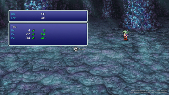 FF6 PR - Récapitulatif de combat