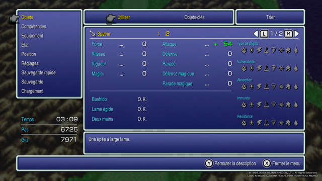 FF6 PR - Description objet 1