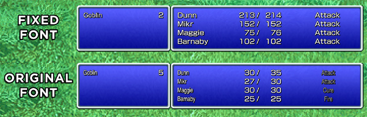 FF6 PR - Menu